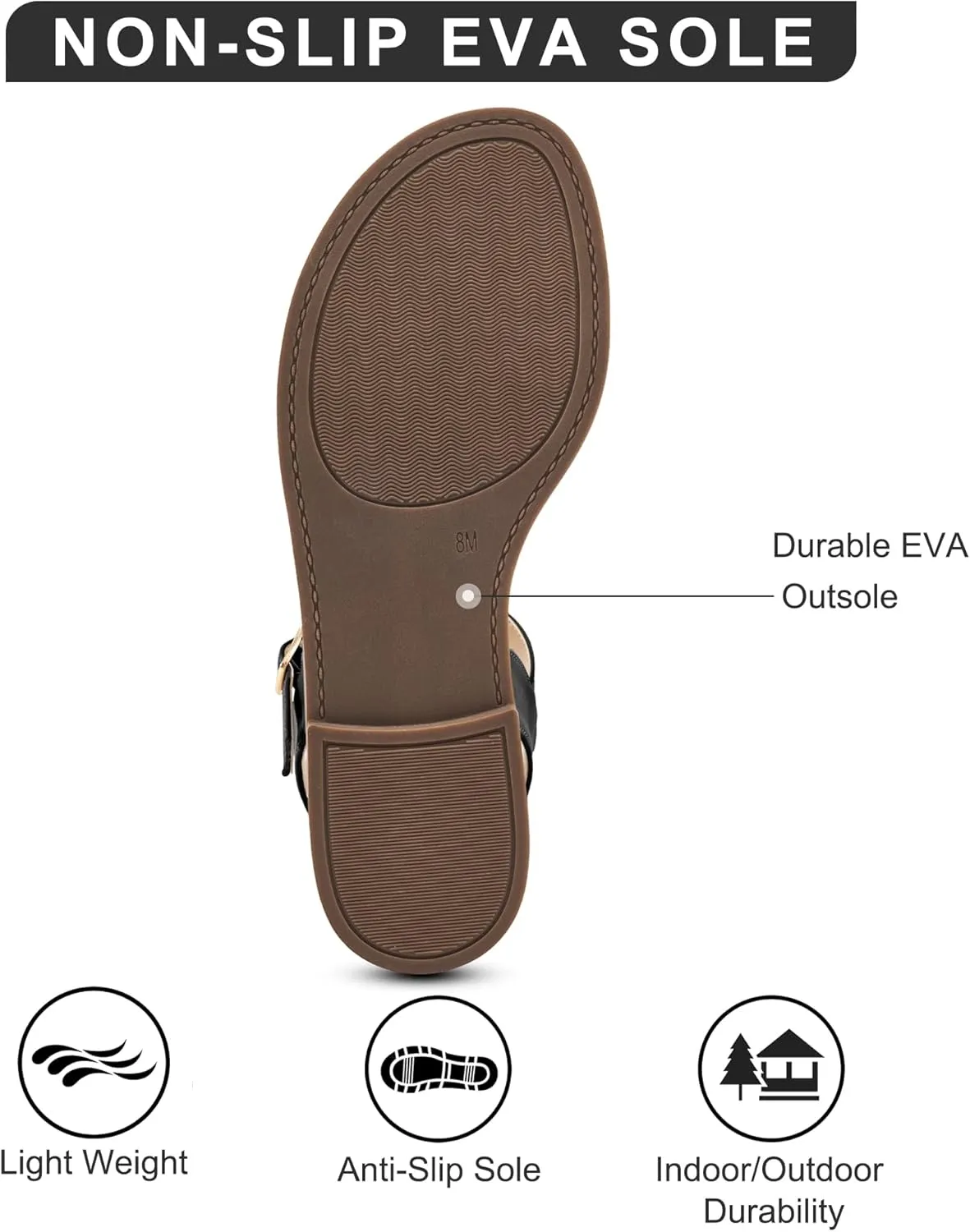 Womens Flat Sandals Dressy: Comfortable Casual Walking Sandals Women - Trendy Wedding Ladies Sandal