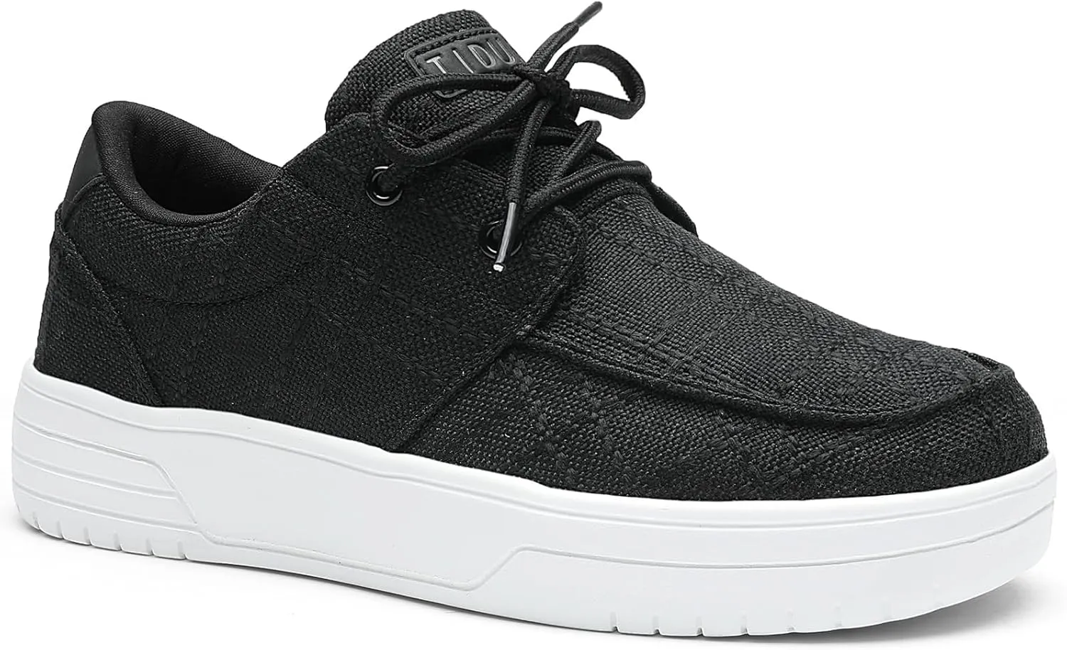 Women's Loafers Arch Support Boat Shoes Slip On Canvas Sneakers Comfortable Walking Flats with Orthotic Insoles for Foot Pain Relief