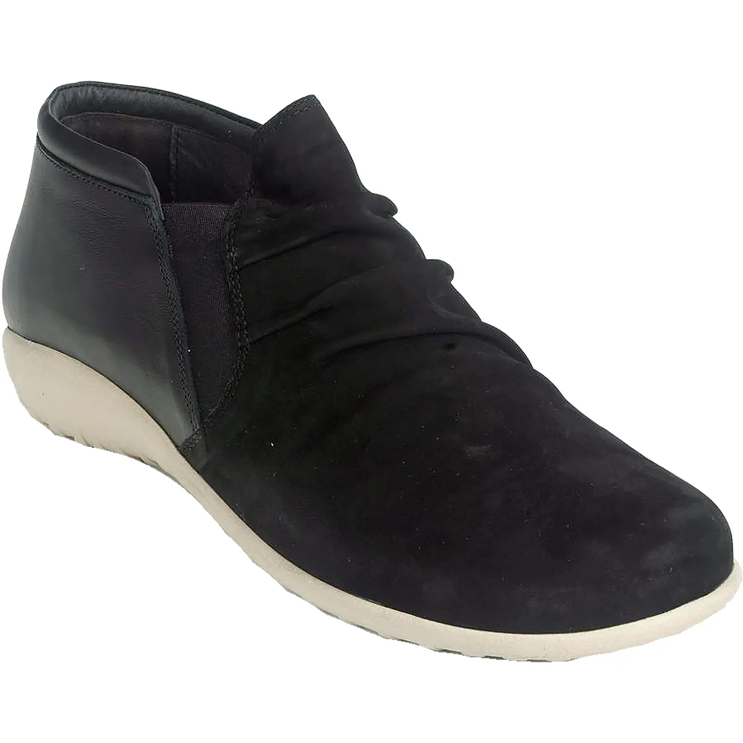 Women's Naot Terehu Black Velvet Nubuck