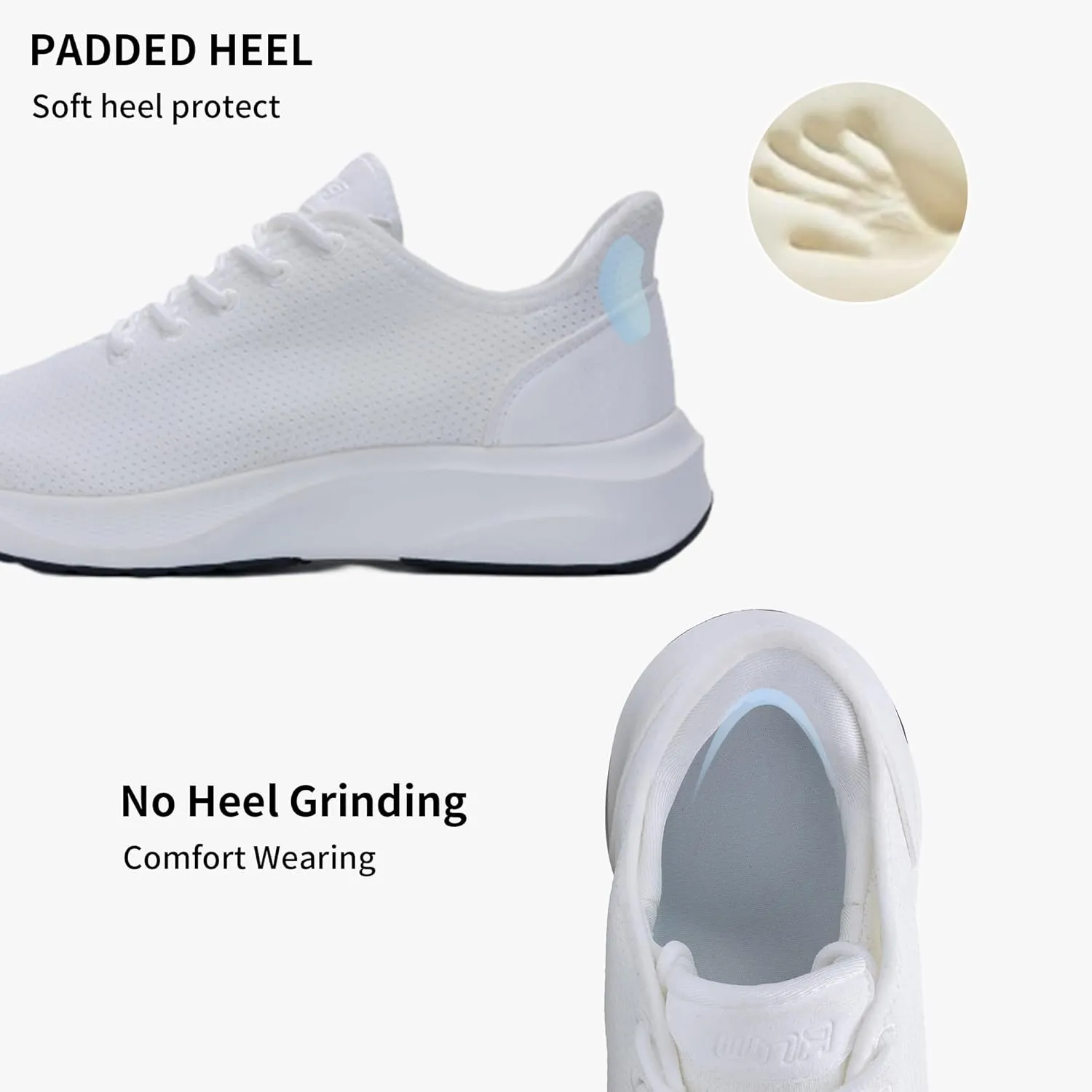 Women's Tennis Shoes,Comfortable Breathable Knit Slip On Sneakers, Convenient Shoes for Everyday and Travel