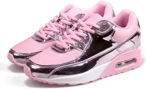 Women's Wedge Platform Sneakers Fashion Ladies Lace Up Hidden High Heel Lightweight Walking Shoes Comfort Non Slip Athletic Running Sports Shoes for Outdoor Climbing Hiking